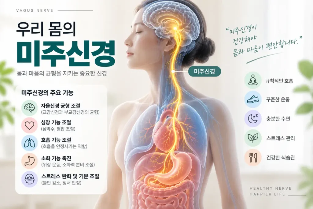 미주신경 기능 저하